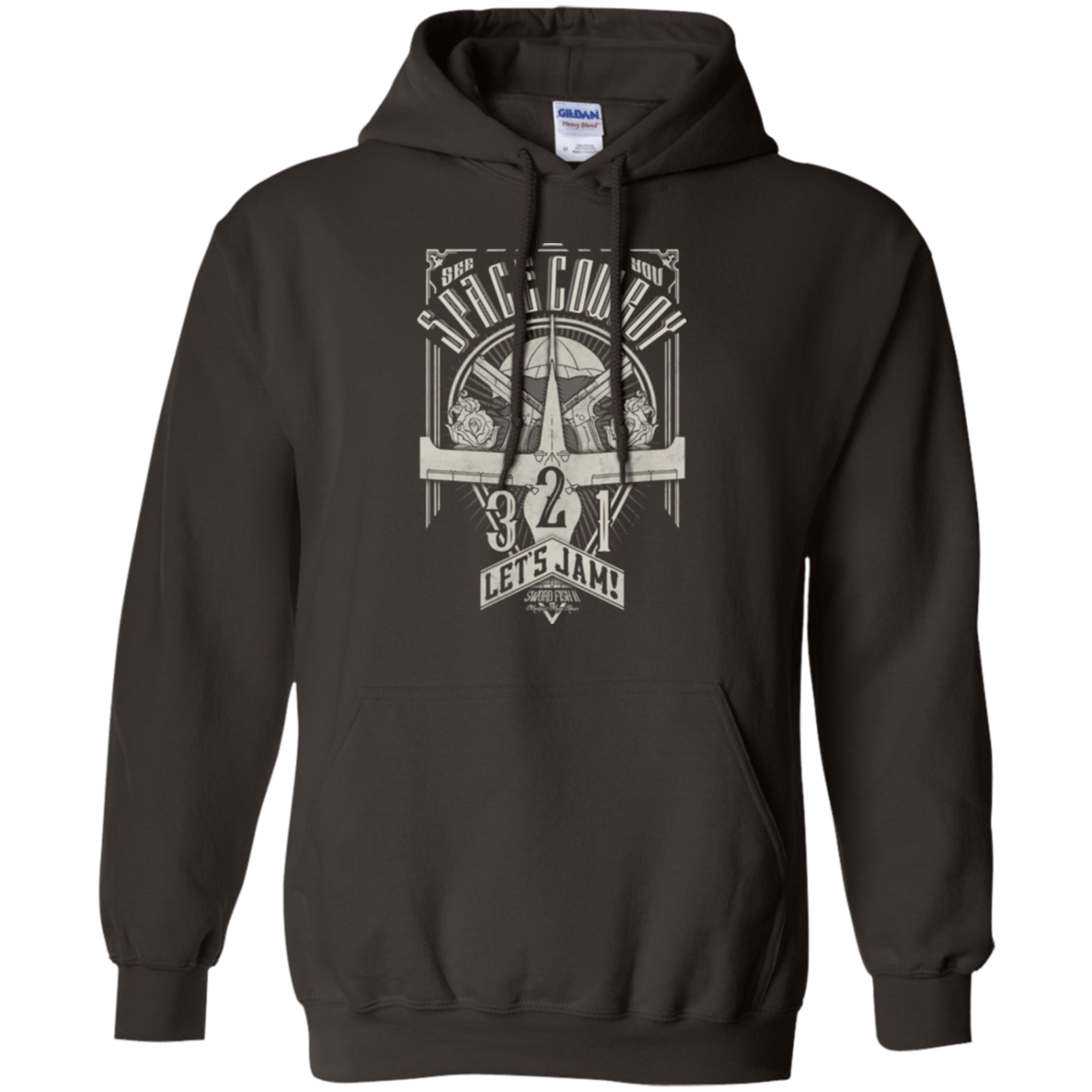 Sweatshirts Dark Chocolate / Small The Vintage Series - Space Cowboy Pullover Hoodie