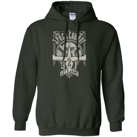 Sweatshirts Forest Green / Small The Vintage Series - Space Cowboy Pullover Hoodie