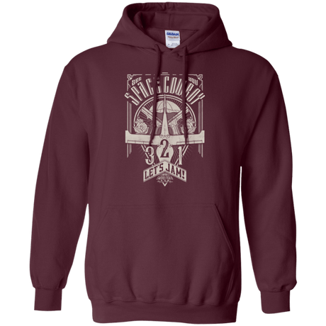 Sweatshirts Maroon / Small The Vintage Series - Space Cowboy Pullover Hoodie