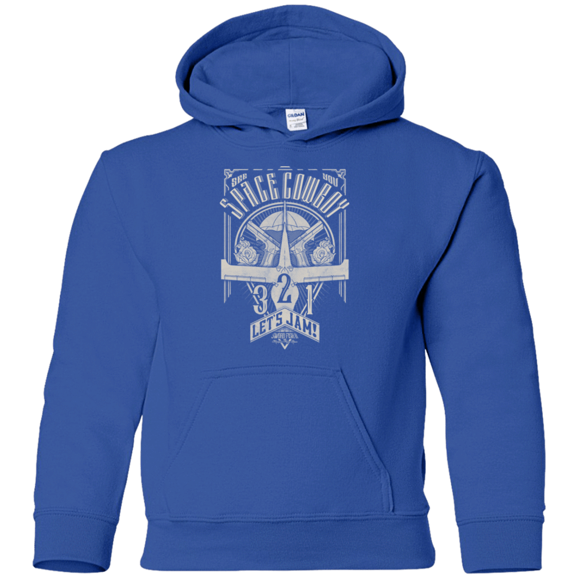 Sweatshirts Royal / YS The Vintage Series - Space Cowboy Youth Hoodie