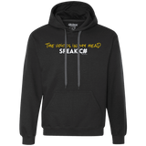 The Voices In My Head Speak C# Premium Fleece Hoodie