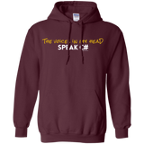 Sweatshirts Maroon / Small The Voices In My Head Speak C# Pullover Hoodie