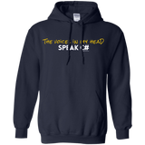 Sweatshirts Navy / Small The Voices In My Head Speak C# Pullover Hoodie