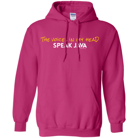 Sweatshirts Heliconia / Small The Voices In My Head Speak Java Pullover Hoodie