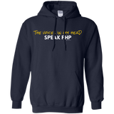 Sweatshirts Navy / Small The Voices In My Head Speak PHP Pullover Hoodie
