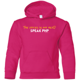 Sweatshirts Heliconia / YS The Voices In My Head Speak PHP Youth Hoodie