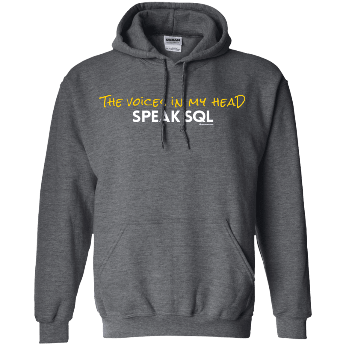 The Voices In My Head Speak SQL Pullover Hoodie