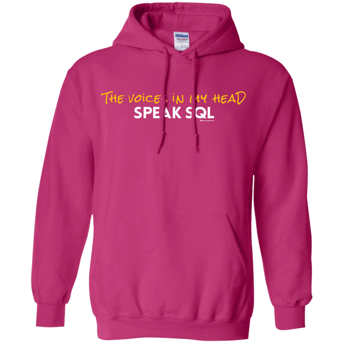 The Voices In My Head Speak SQL Pullover Hoodie