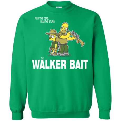 Sweatshirts Irish Green / S The Walker Bait Crewneck Sweatshirt