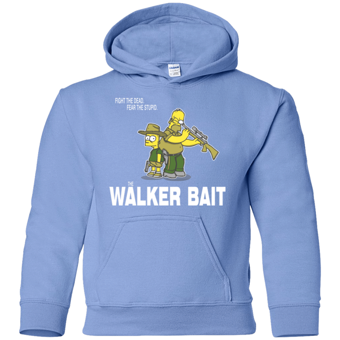 Sweatshirts Carolina Blue / YS The Walker Bait Youth Hoodie
