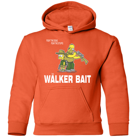 Sweatshirts Orange / YS The Walker Bait Youth Hoodie