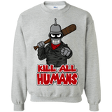 Sweatshirts Sport Grey / Small The Walking Bot Crewneck Sweatshirt