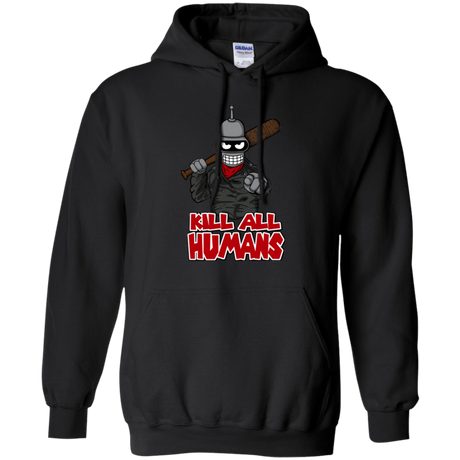 Sweatshirts Black / Small The Walking Bot Pullover Hoodie