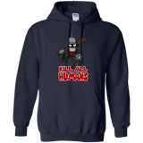 Sweatshirts Navy / Small The Walking Bot Pullover Hoodie