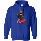 Sweatshirts Royal / Small The Walking Bot Pullover Hoodie