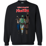 Sweatshirts Black / Small The Walking Bounty Hunter Crewneck Sweatshirt