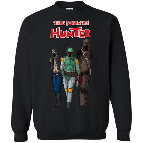Sweatshirts Black / Small The Walking Bounty Hunter Crewneck Sweatshirt