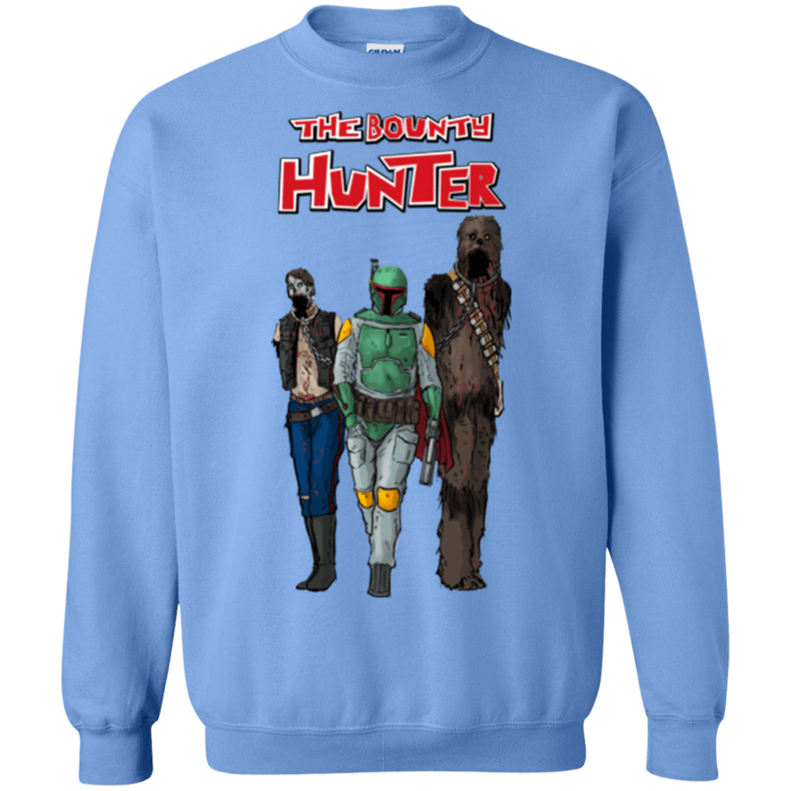 Sweatshirts Carolina Blue / Small The Walking Bounty Hunter Crewneck Sweatshirt