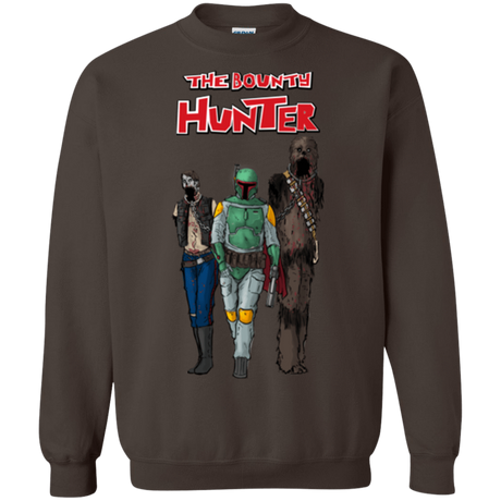 Sweatshirts Dark Chocolate / Small The Walking Bounty Hunter Crewneck Sweatshirt