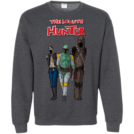 Sweatshirts Dark Heather / Small The Walking Bounty Hunter Crewneck Sweatshirt