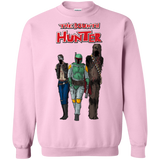 Sweatshirts Light Pink / Small The Walking Bounty Hunter Crewneck Sweatshirt
