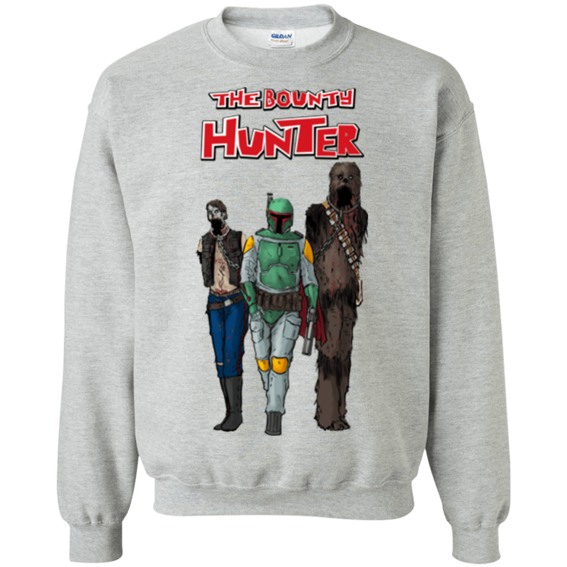 Sweatshirts Sport Grey / Small The Walking Bounty Hunter Crewneck Sweatshirt
