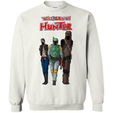 Sweatshirts White / Small The Walking Bounty Hunter Crewneck Sweatshirt