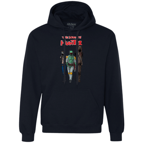 Sweatshirts Navy / Small The Walking Bounty Hunter Premium Fleece Hoodie