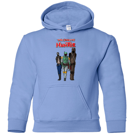 Sweatshirts Carolina Blue / YS The Walking Bounty Hunter Youth Hoodie