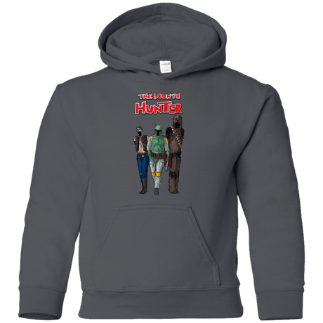 Sweatshirts Charcoal / YS The Walking Bounty Hunter Youth Hoodie