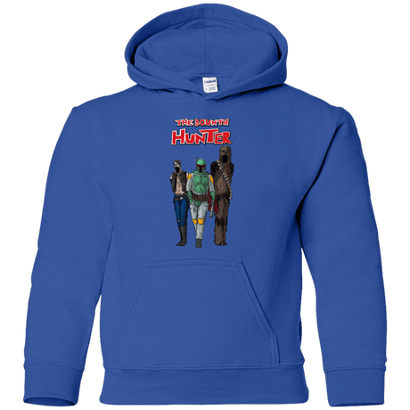 Sweatshirts Royal / YS The Walking Bounty Hunter Youth Hoodie