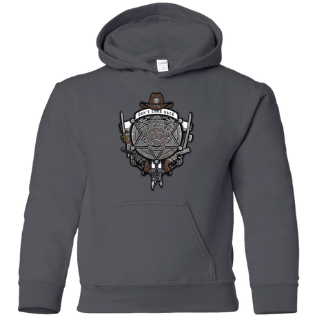 Sweatshirts Charcoal / YS The Walking Crest Youth Hoodie