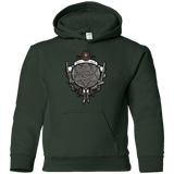 Sweatshirts Forest Green / YS The Walking Crest Youth Hoodie