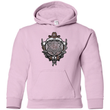 Sweatshirts Light Pink / YS The Walking Crest Youth Hoodie