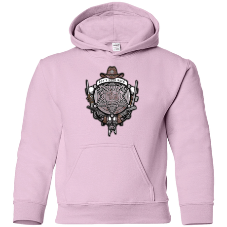 Sweatshirts Light Pink / YS The Walking Crest Youth Hoodie