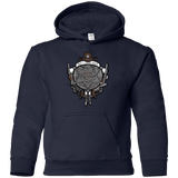 Sweatshirts Navy / YS The Walking Crest Youth Hoodie
