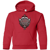 Sweatshirts Red / YS The Walking Crest Youth Hoodie