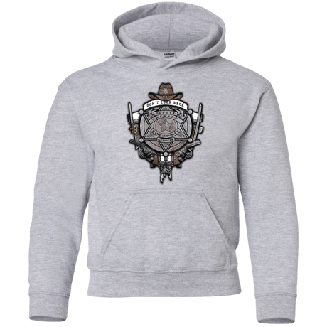 Sweatshirts Sport Grey / YS The Walking Crest Youth Hoodie