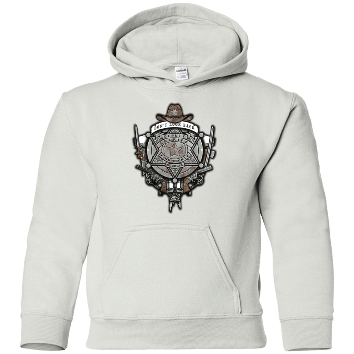 Sweatshirts White / YS The Walking Crest Youth Hoodie