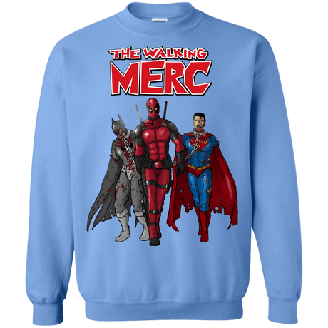 Sweatshirts Carolina Blue / S The Walking Merc Crewneck Sweatshirt