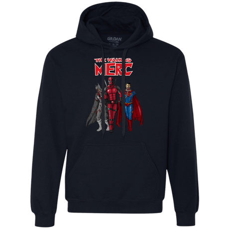 Sweatshirts Navy / S The Walking Merc Premium Fleece Hoodie