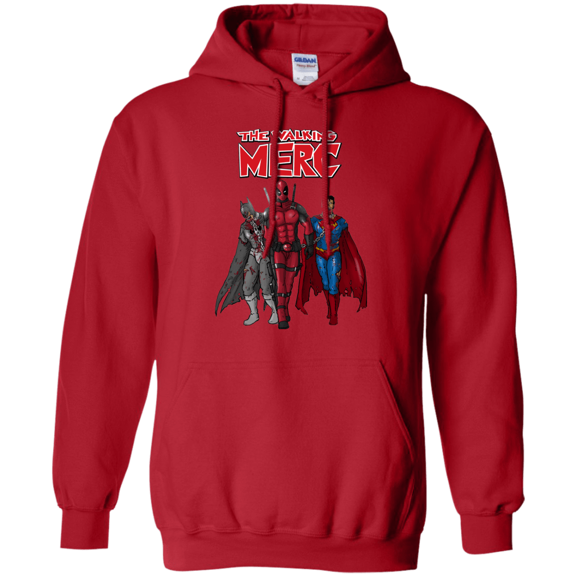 Sweatshirts Red / S The Walking Merc Pullover Hoodie