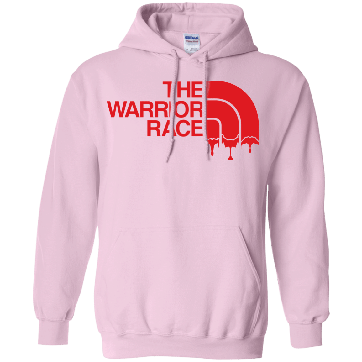 Sweatshirts Light Pink / Small THE WARRIOR RACE Pullover Hoodie