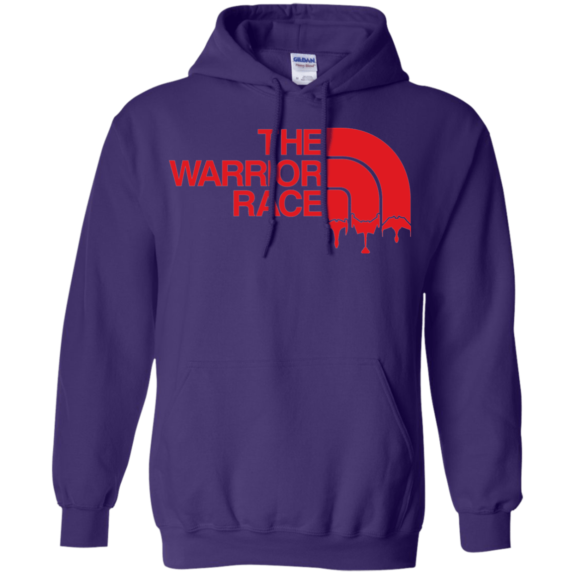 Sweatshirts Purple / Small THE WARRIOR RACE Pullover Hoodie