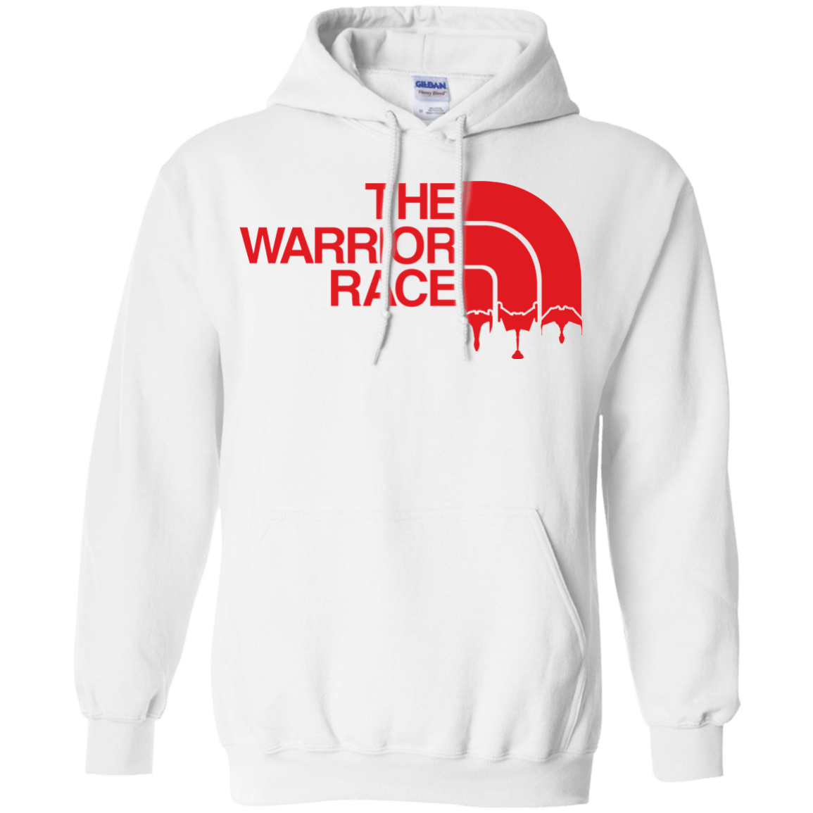 Sweatshirts White / Small THE WARRIOR RACE Pullover Hoodie