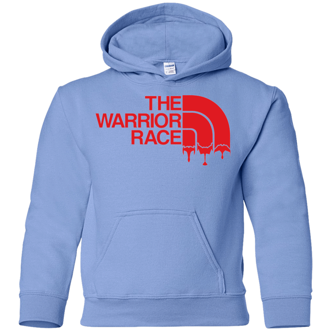 Sweatshirts Carolina Blue / YS THE WARRIOR RACE Youth Hoodie