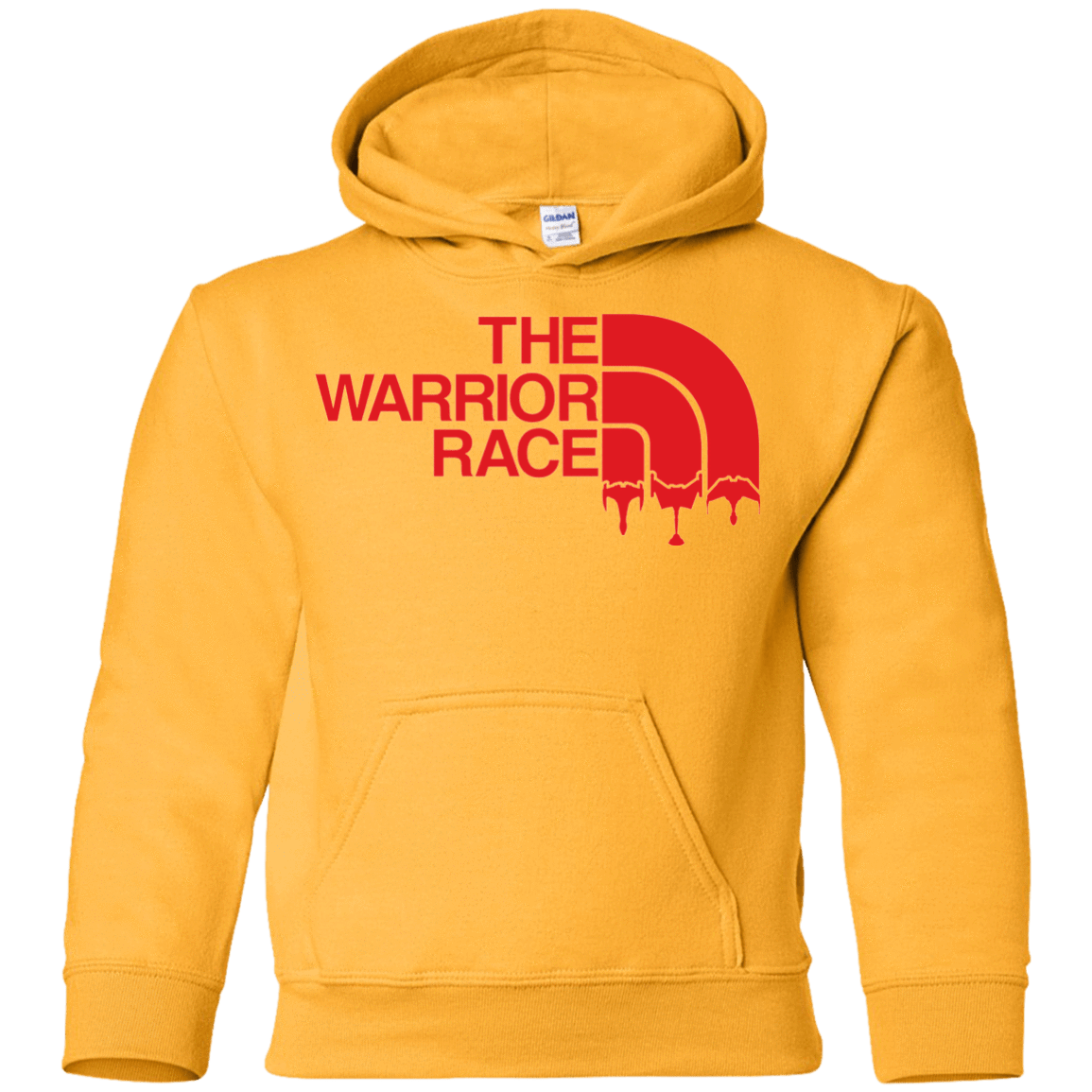 Sweatshirts Gold / YS THE WARRIOR RACE Youth Hoodie