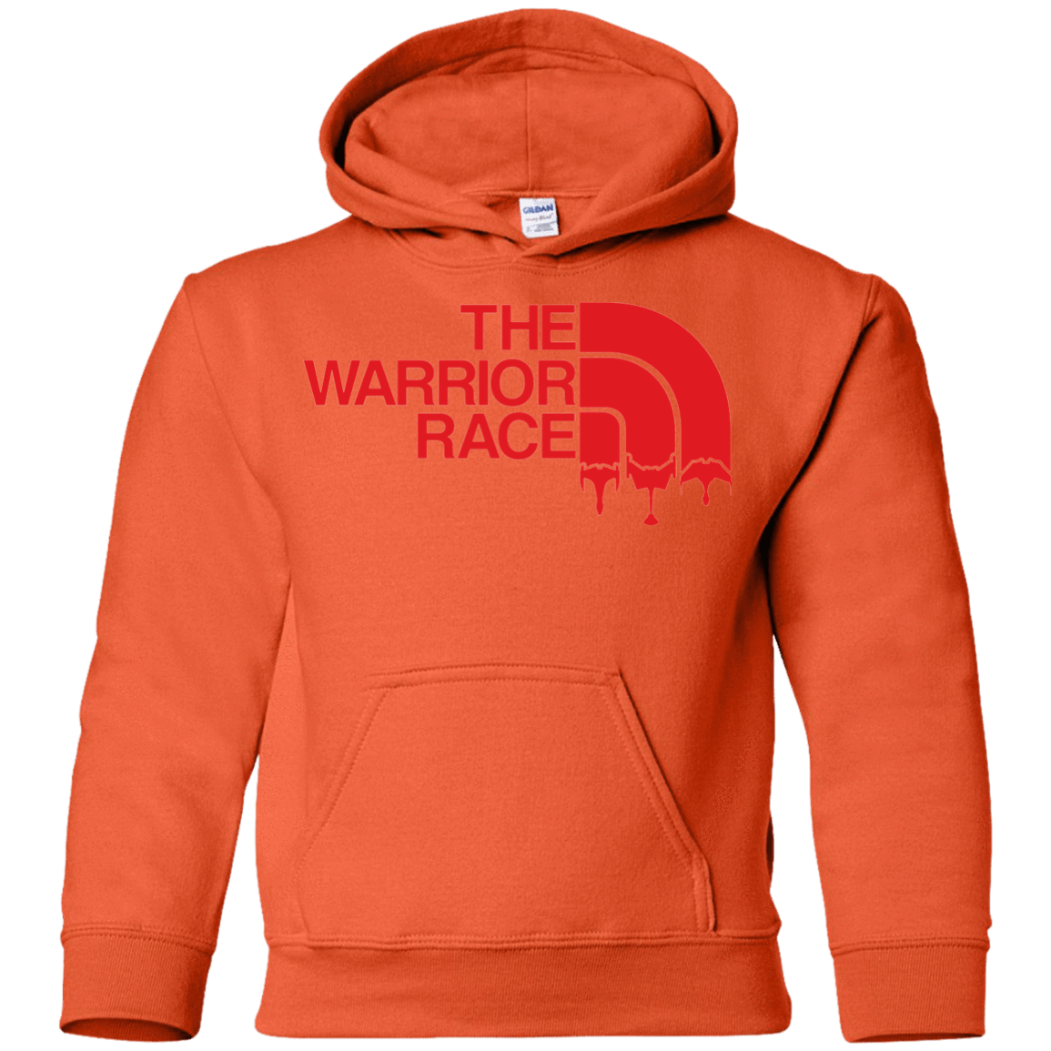 Sweatshirts Orange / YS THE WARRIOR RACE Youth Hoodie