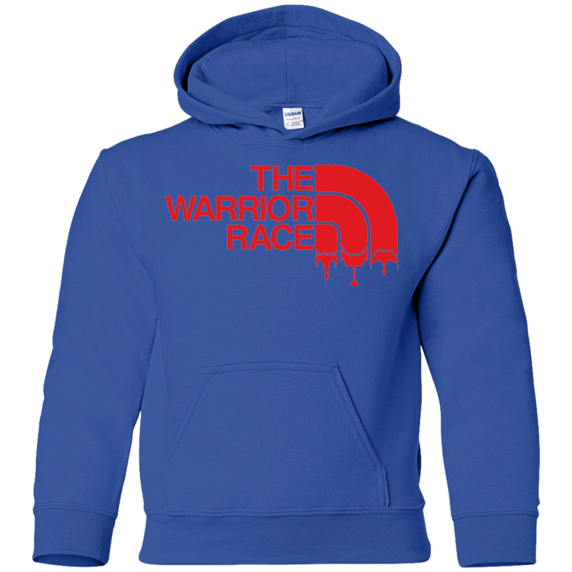 Sweatshirts Royal / YS THE WARRIOR RACE Youth Hoodie