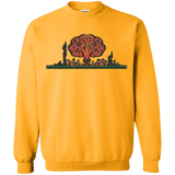 Sweatshirts Gold / Small The Wasteland is Dangerous Crewneck Sweatshirt